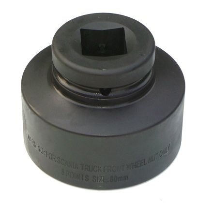 HCB-C1125 - SOCKET 1''DR 8 POINT 80MM SCANIA FRONT WHEEL