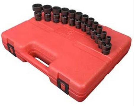 ST3690 - 12 PIECE 3/8 DRIVE 12 POINT UNIVERSAL IMPACT SOCKET SET