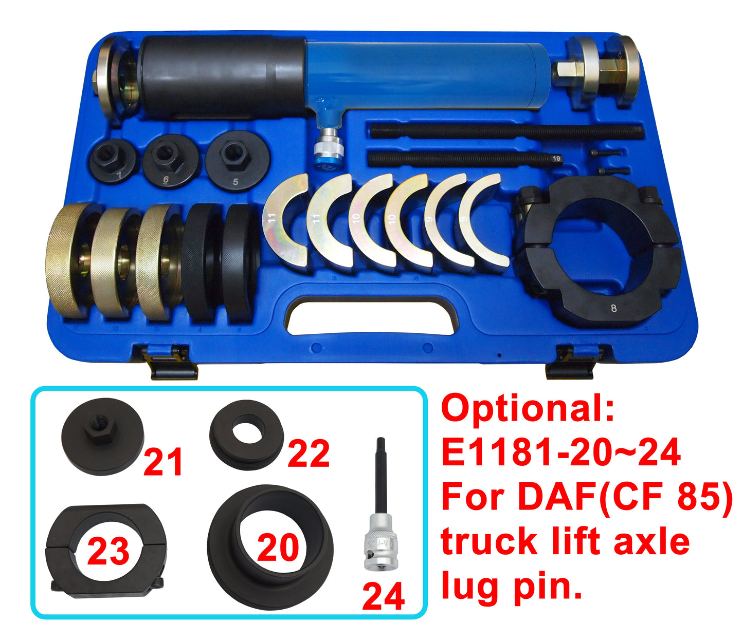 HCB-E1181 - SPRING PIN METAL BUSH REMOVAL
