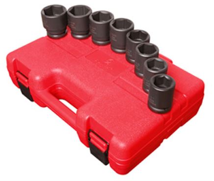 ST4680 - 3/4" DR. 8 PC. SAE IMPACT SOCKET SET