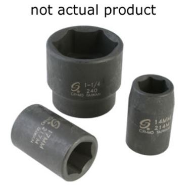 ST234M - 1/2" DR. 34MM IMPACT SOCKET